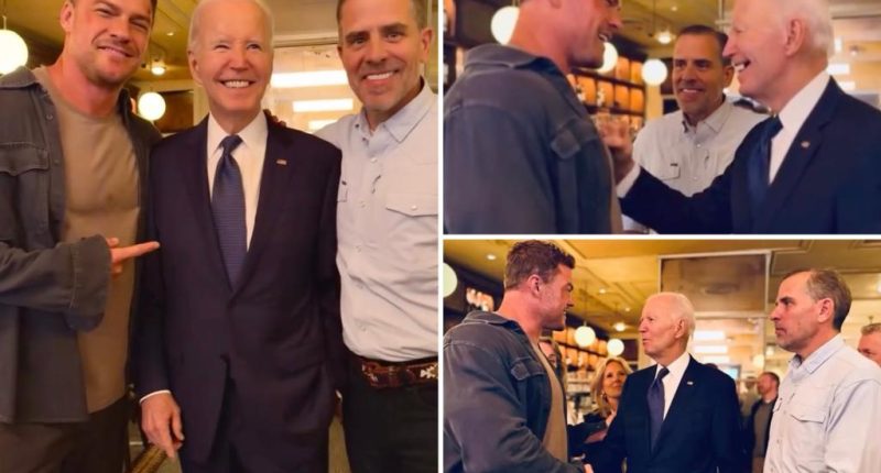 Joe Biden crashes Amazonâs 'Reacher' set during police chase scene